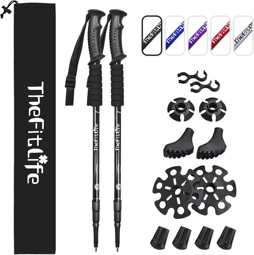 Telescopic trekking poles for - telescopic,
