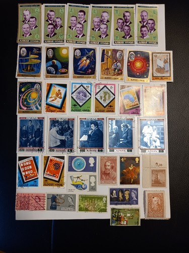 Vintage postage stamps - postage,