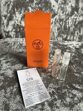 Hermes UN JARDIN 1) SUR LA LAGUNE 2ml & 2) SUR LE NIL 2ml, EDT SAMPLES