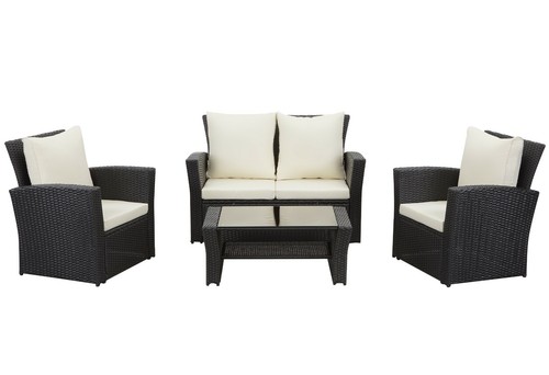 Piece patio set rattan - 4,