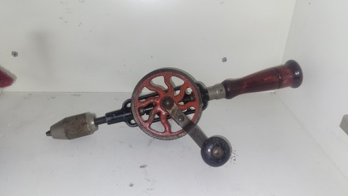 Vintage old hand drill - ,