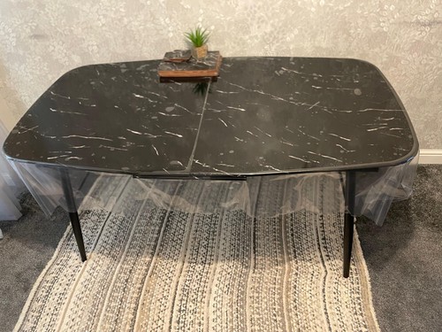 Marble top dining table - marble,