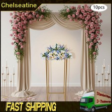 10Pcs Metal Flower Stand