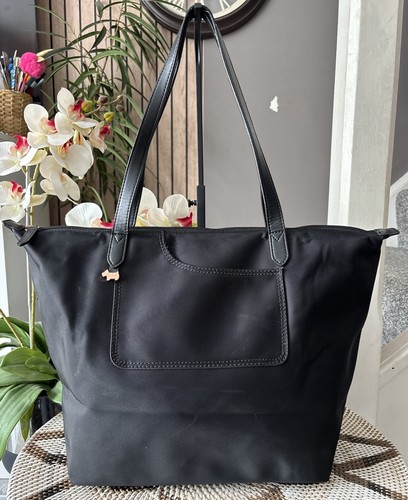 Radley london black nylon tote - radley,