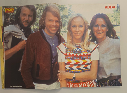 Abba very rare poster from - abba,
