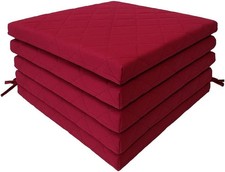 4Pcs Quilted Dining Garden