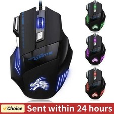 LED Optical PC Gaming Mouse