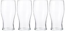 4x Pasabahce Tulip Beer Glass 560ml (20oz) Tempered Glass. Shock Resistant.