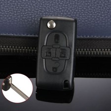 Uncut Blade Car Remote 4 Buttons Key Shell Case for Peugeot 1007 & Citroen C8
