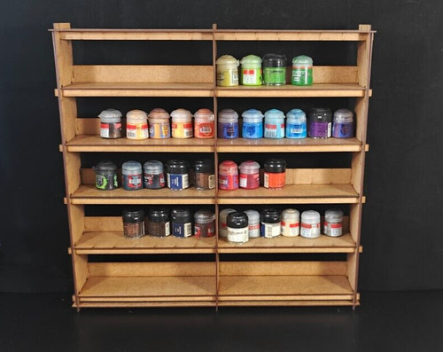 Paint stand 120 pots - , rack