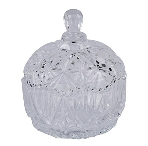 Glass sweet bowl sugar jar - bowl,