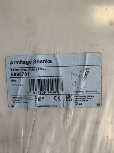 Armitage shanks sand ring - shanks,