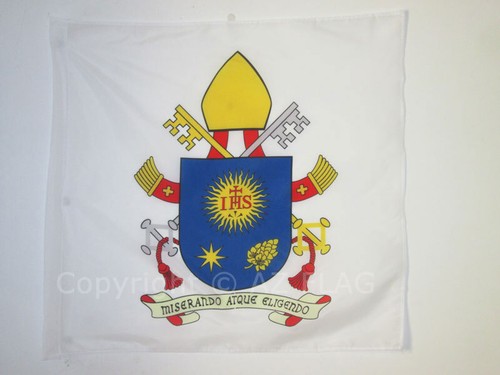 Pope francis coat arms flag - pope,