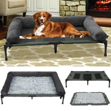 XXL Large Elevated Pet Bed Dog Raised Hammock Folding Breathable Cooling Mesh
