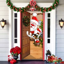 203CM Christmas Door Cover
