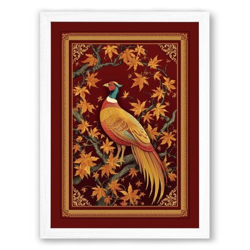 Golden pheasant bloom - in,