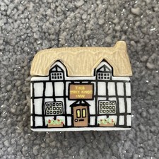Wade England Miniature Pottery Cottage Figurine The Why Not Inn number 5 