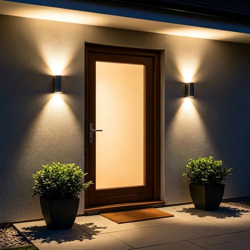 Outdoor wall light - outdoor, down