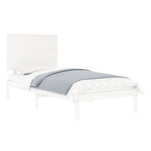 Solid wood pine bed - solid, frame