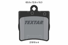 REAR BRAKE PAD SET DISC BRAKE
