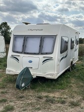 Bailey Olympus 540- 5 Berth Caravan 2012 with motor mover and Al-ko lock
