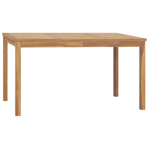 Dining table natural teak - dining,