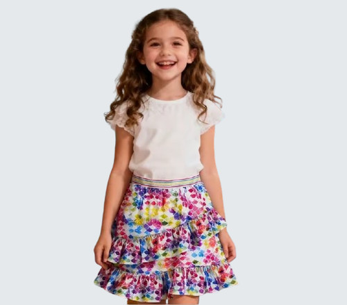 Girls rainbow mermaid skirt - rainbow,