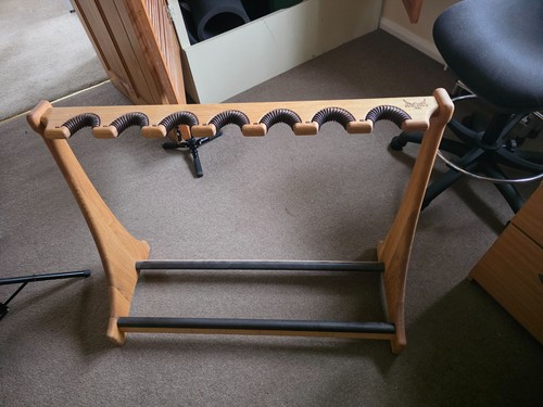 Wood guitar stand - wood,