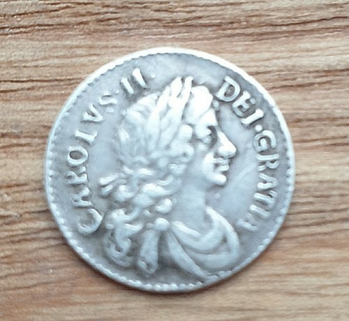 Charles 2nd silver twopence - charles,