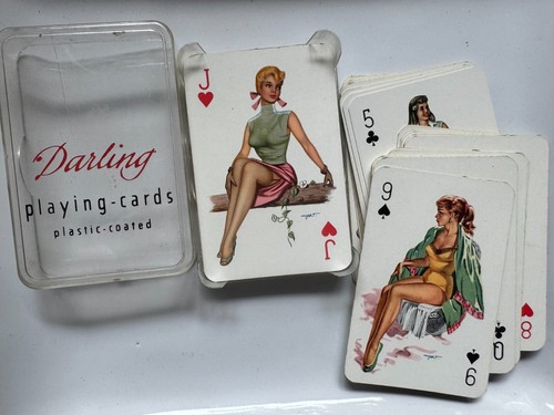 Darling playing cards - darling, erotic