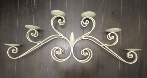 Large vtg wrought iron - wrought,