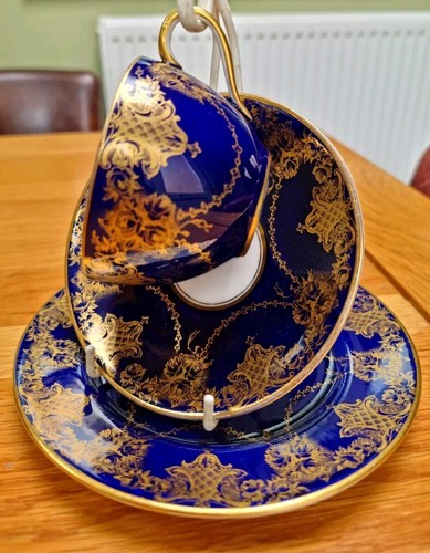 1890s aynsley cobalt - cobalt, &