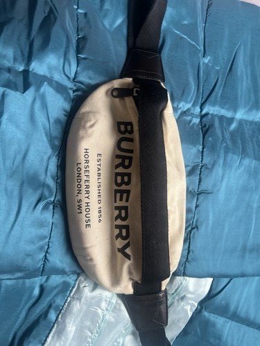 Burberry canvas belt bag - burberry,