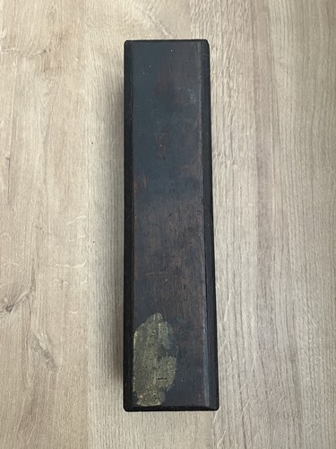 Vintage sharpening oil stone - sharpening,