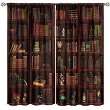 Vintage Library Bookshelf