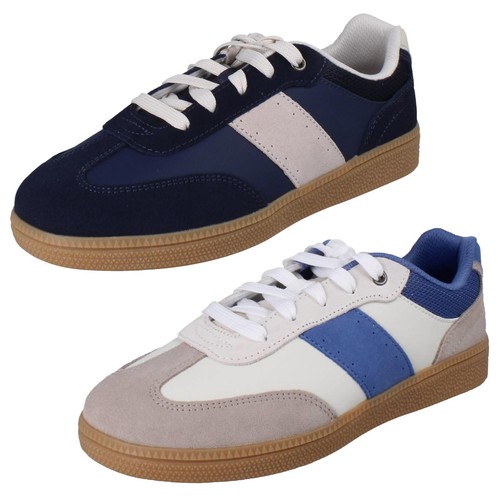 Boys clarks leather trainers - boys,