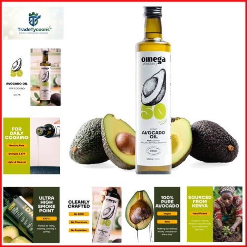 Avocado oil for - avocado, 500