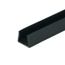 4PCS Black 1/2" Styrene