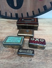 Bundle of Vintage Tins