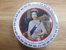 Vintage The Queens Jubilee 1952-1977 Collectable Tin (Empty)