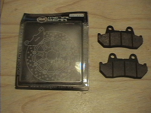 Brake pads metalgear - pads, cx