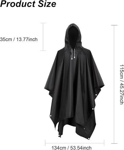 Pac adult waterproof ponch - adult,