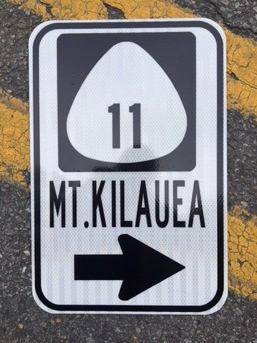 Kilauea volcano hawaii - hawaii, road