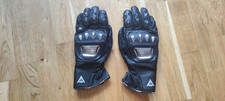 Dainese Speed Metal Leather Motorcycle Racing Gloves size L