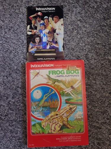 Frog bog intellivision game - frog,