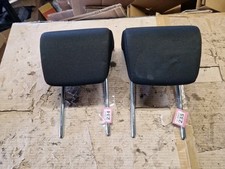 2006 - 2012 FIAT GRANDE PUNTO PAIR OF  REAR HEADRESTS HEAD RESTS 