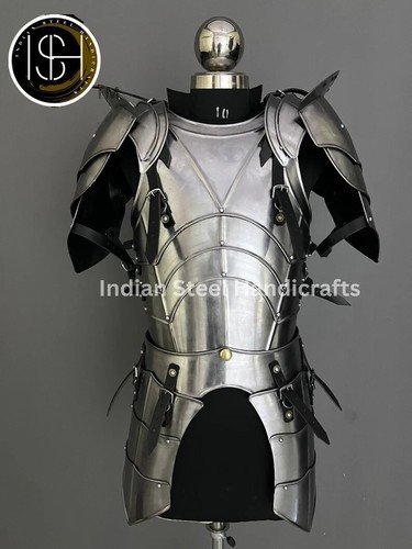 Silver medieval knight - silver,