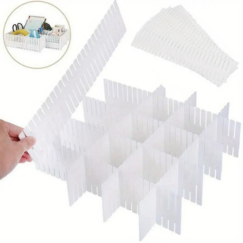 Adjustable plastic drawer - plastic,