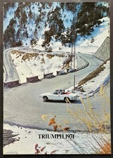 TRIUMPH Cars Sales Brochure