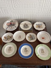 Collection Of 10 Royal Commemorate Small Dishes Etc